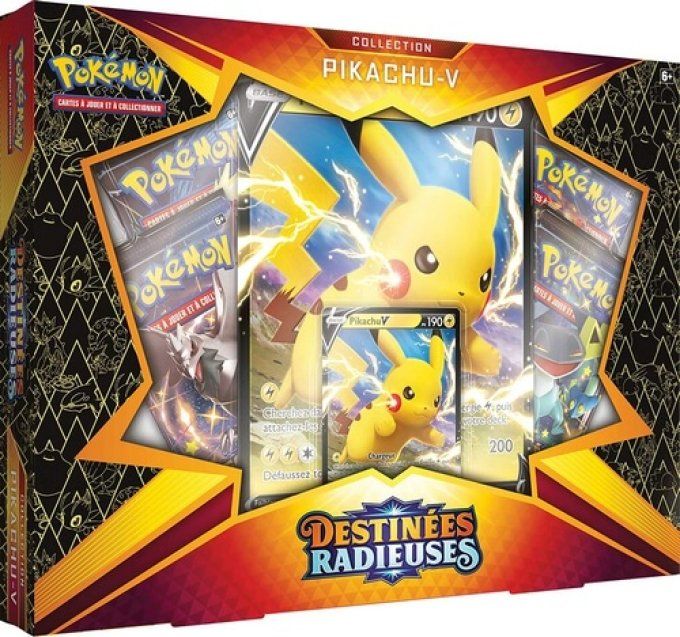 Coffret EB4.5 Destinées Radieuses - Pikachu V - FR