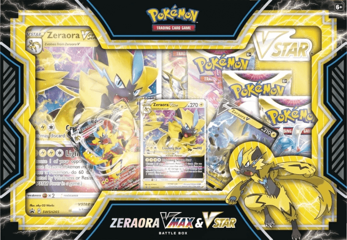 Coffret Pokemon - Zeraora et Deoxys VMax VStar - FR