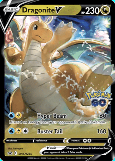 Coffret - Dracolosse VStar  Pokemon Go - FR