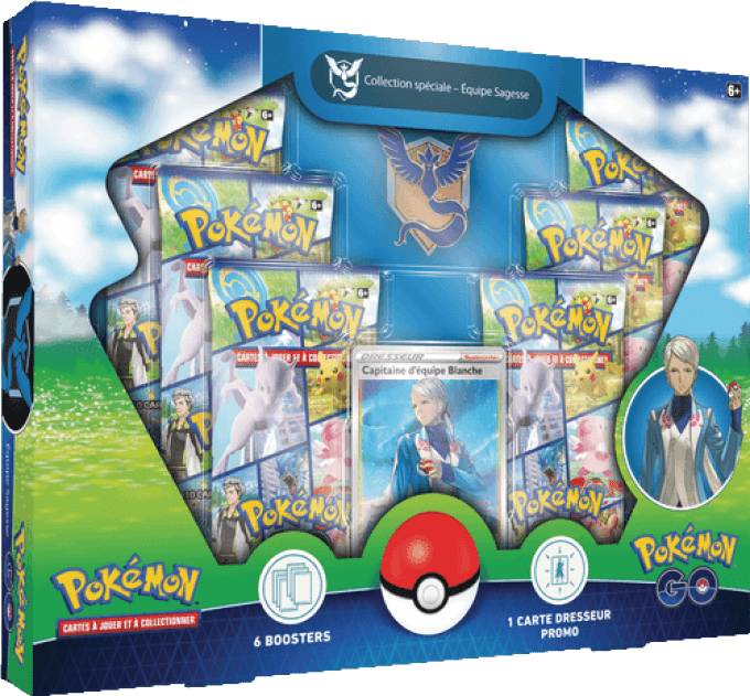 Coffret Collection Pokemon Go - Equipe Bravoure, Sagesse, Intuition - FR