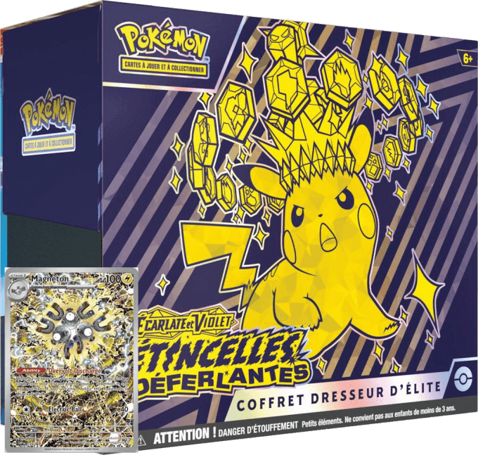 ETB - Coffret Dresseur d'Elite - SERIE EV08 - Etincelles Déférlantes - FR