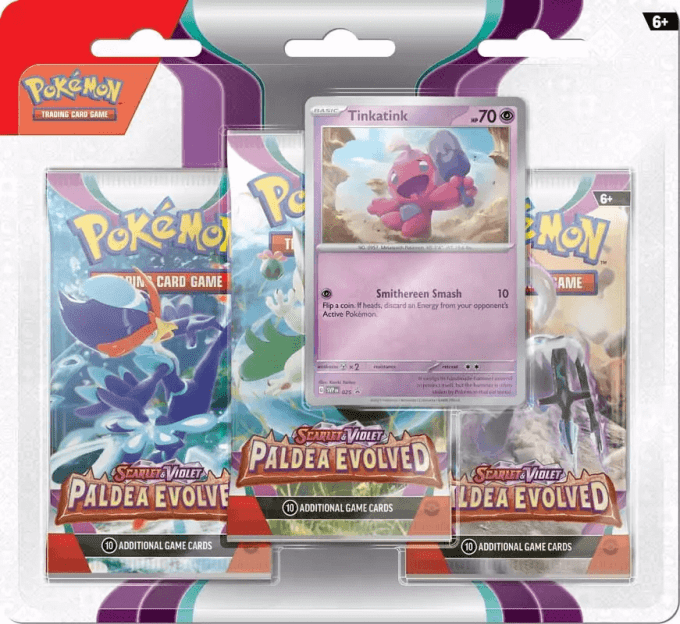 Tripack EV02 - EVOLUTION A PALDEA - FR