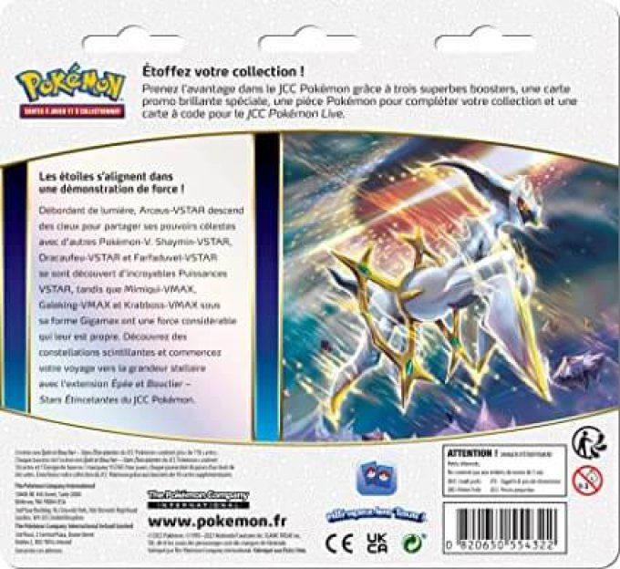 Tripack EB09 Stars Etincelantes FR