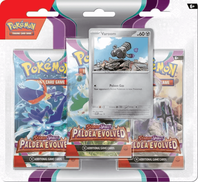 Tripack EV02 - EVOLUTION A PALDEA - FR